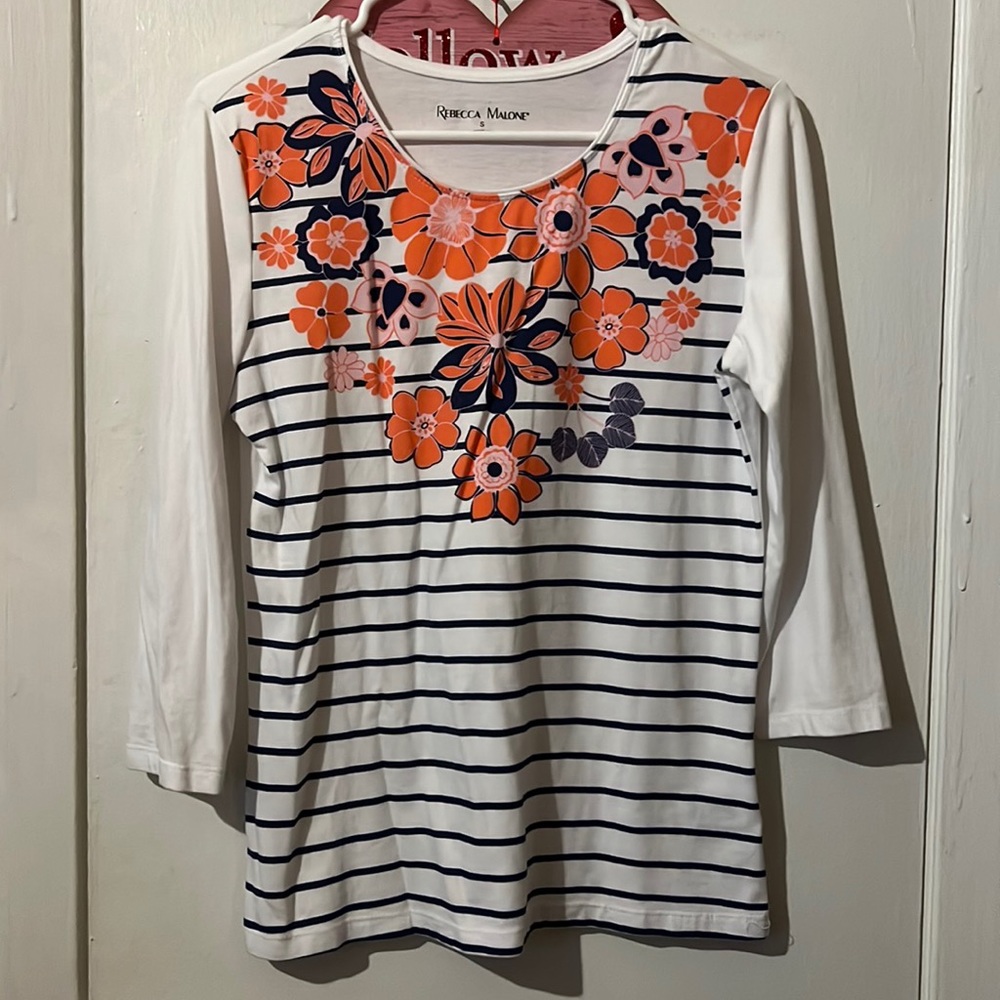 Rebecca Malone Floral blouse
